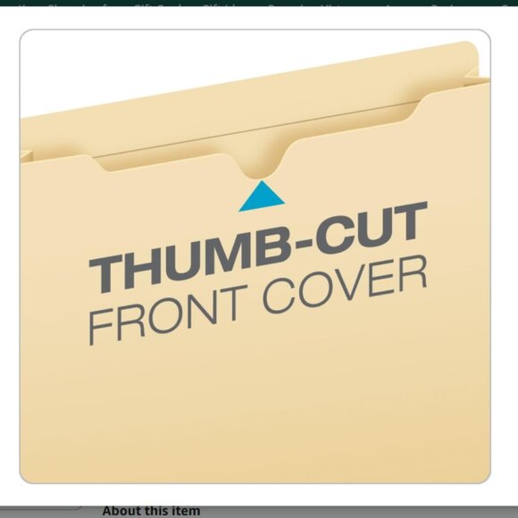 NEW - PENDAFLEX - 2- INCH Expansion File Jackets - Letter Size (45 PACK) YELLOW - Picture 7 of 8